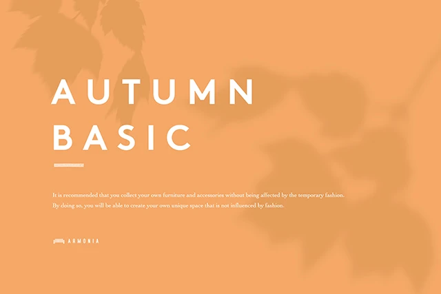 2024 autumn AUTUMN BASIC