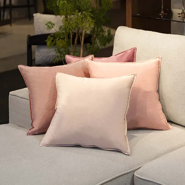 展示品　アルモニア　本革クッション　2点セット　41ｃｍ×41ｃｍ　スクエア クッション 450×450｜【アルモニア公式】家具・インテリア通販