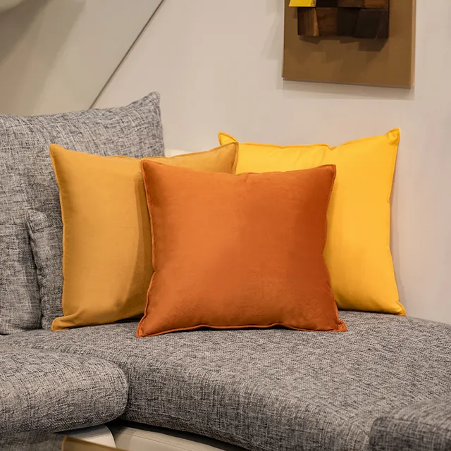 展示品　アルモニア　本革クッション　2点セット　41ｃｍ×41ｃｍ　スクエア クッション 450×450｜【アルモニア公式】家具・インテリア通販