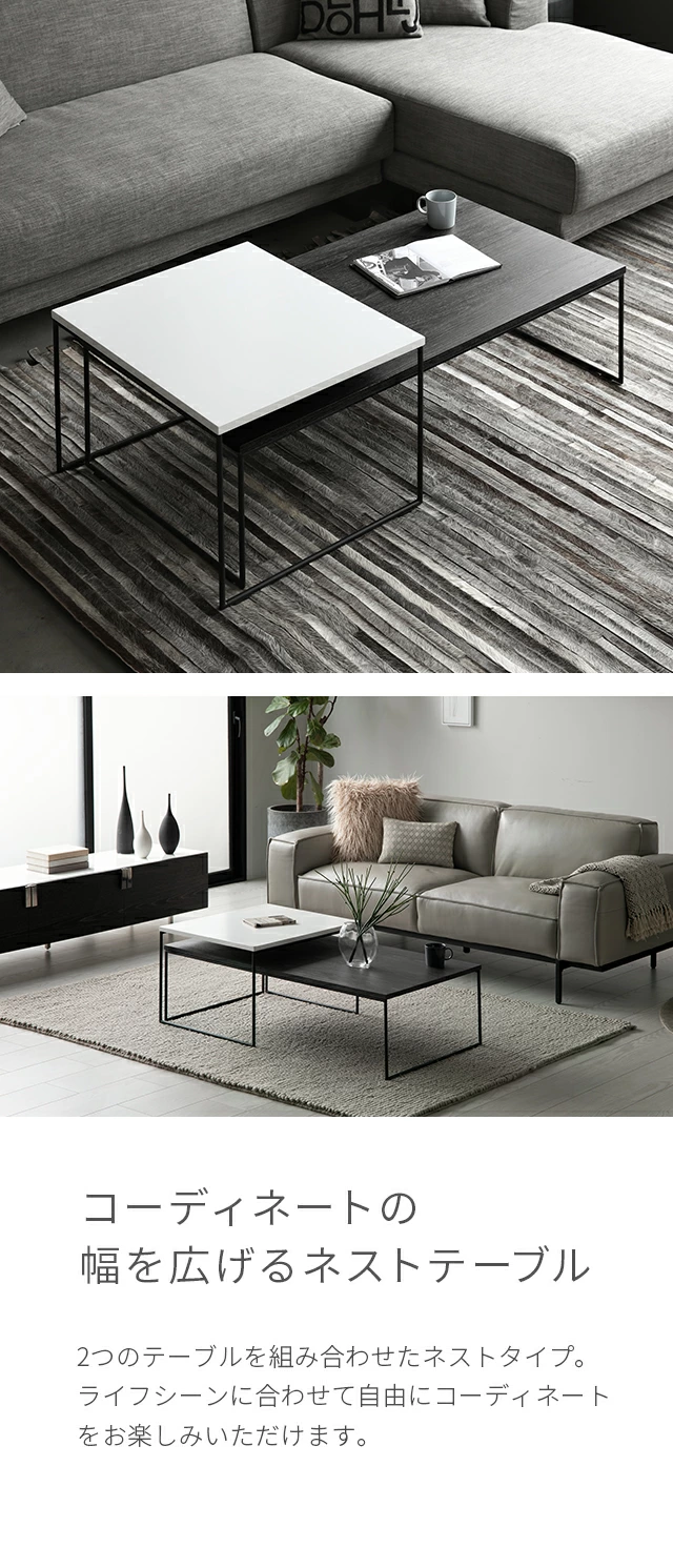 アルモニア ARMONIA セパレートセンターテーブル ENDIO アルモニア ARMONIA セパレートセンターテーブル ENDIO