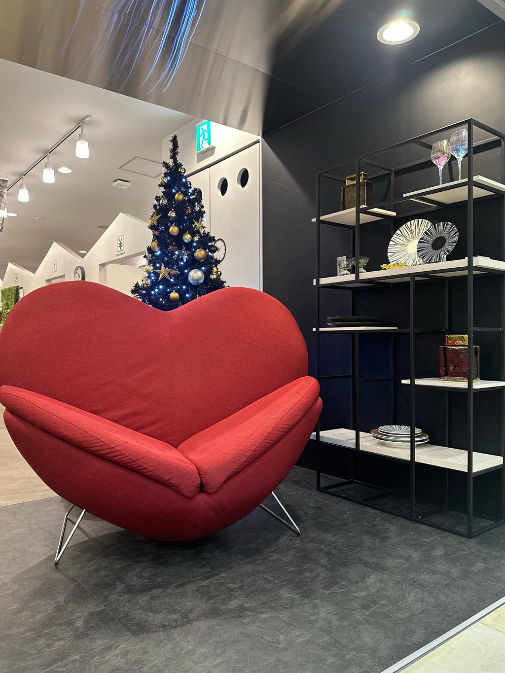 クリスマスの飾りつけ