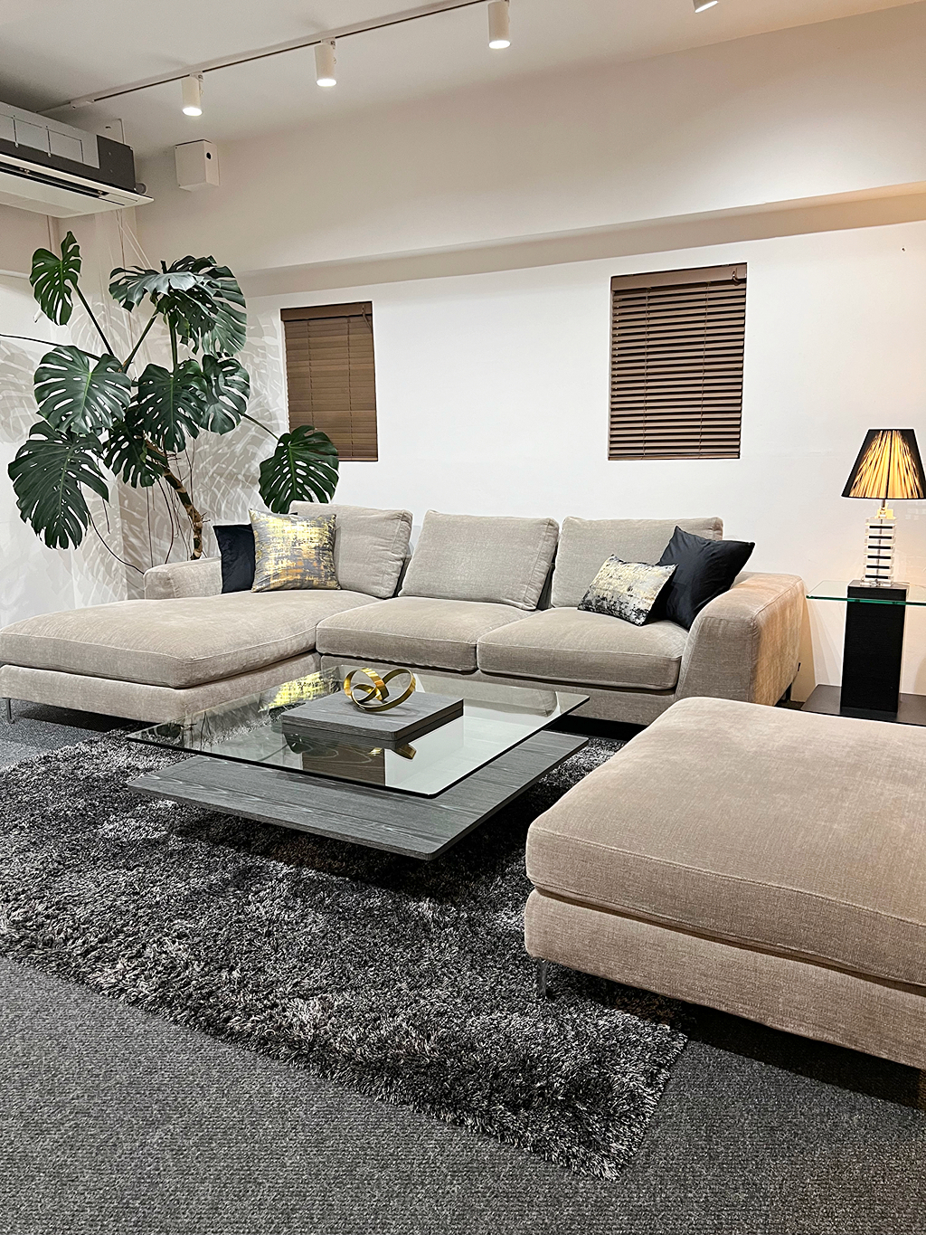 ホテルライクな高級ソファ