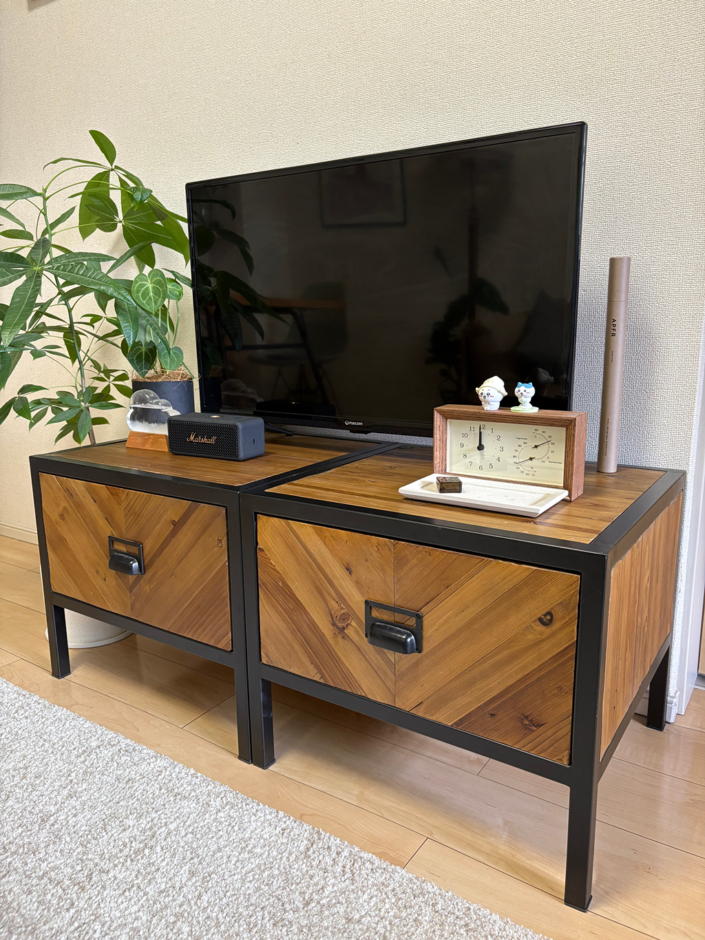 我が家のTVボードのお話