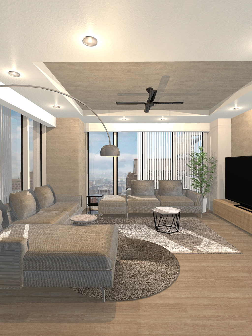 ソファ – 組み合わせ・レイアウト紹介 – ②