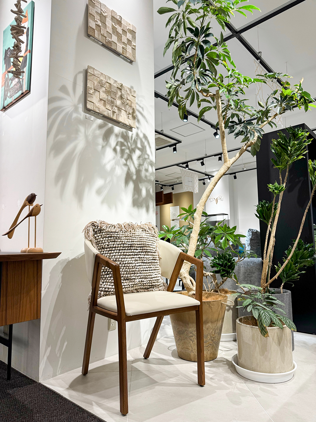 涼しさと優雅さを感じる空間