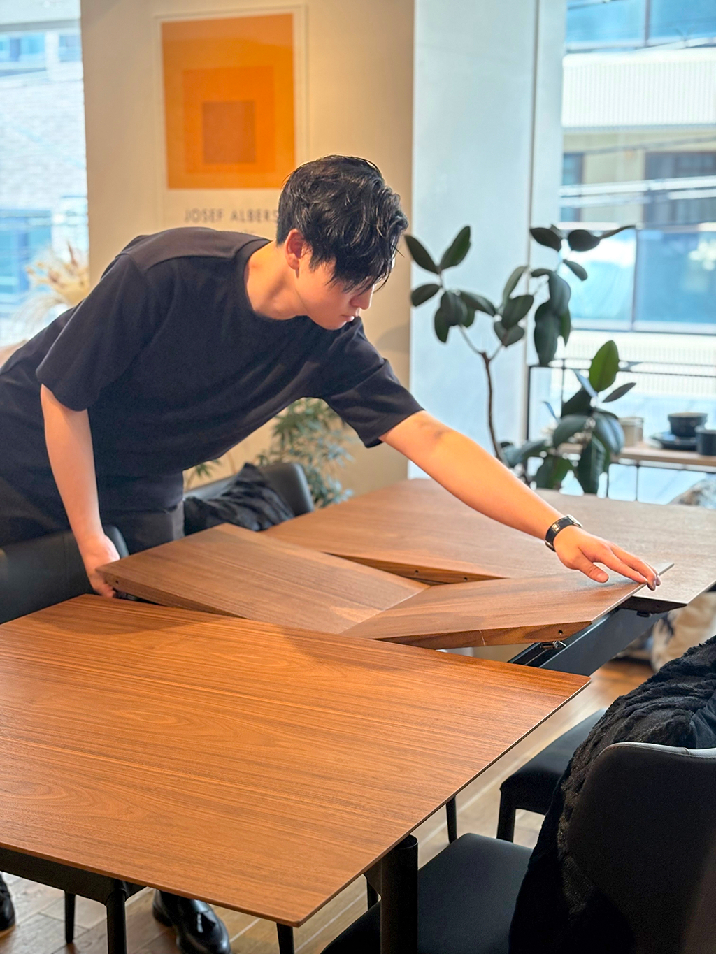 伸長式ダイニング　hbc-024dt