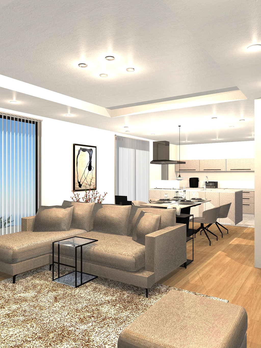 ご提案実例：生地替えと新商品ダイニングのご紹介